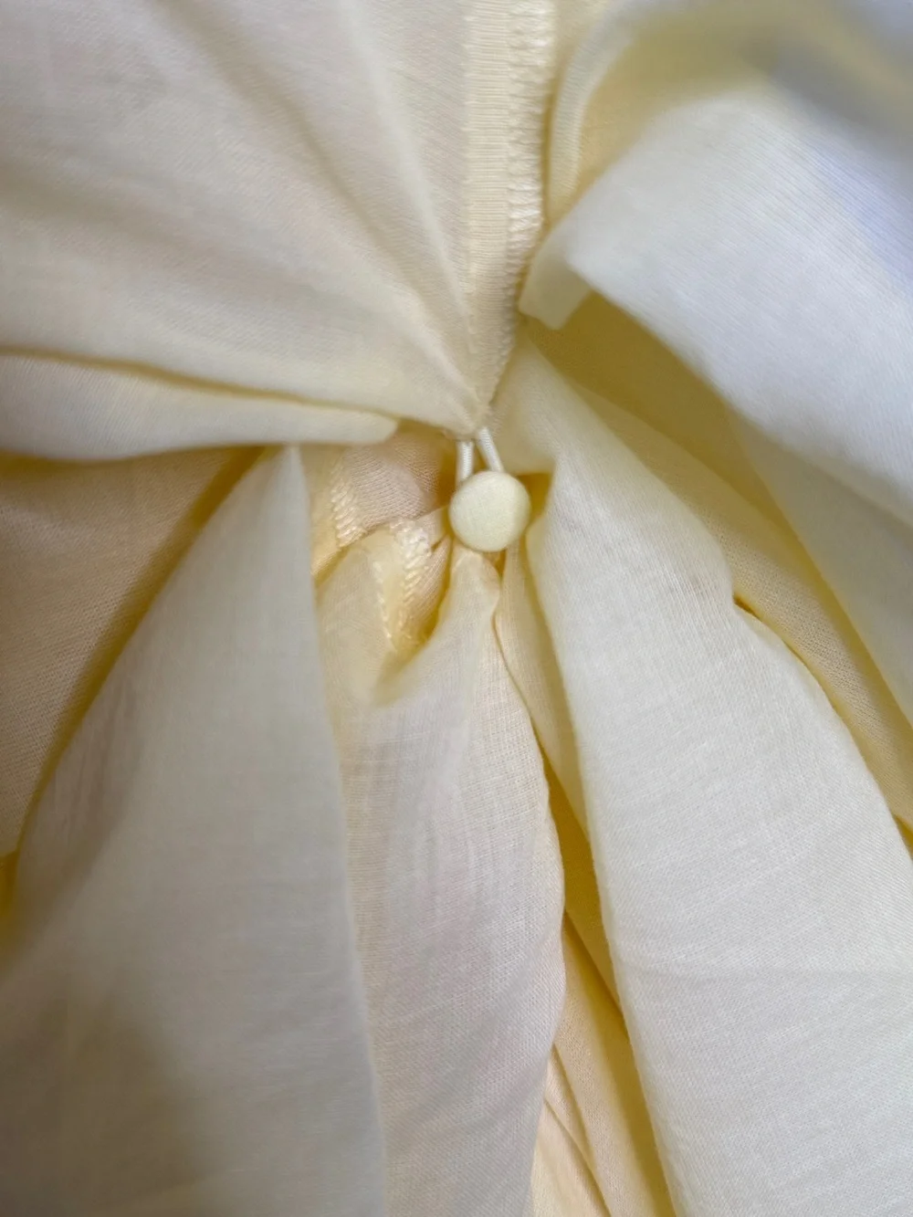 Selkie Custard Cupid Dress Small – Corset Back & Adjustable Bustle NWT - Picture 6 of 8